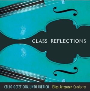 Philip Glass - Glass Reflections - Cello Octet Con in der Gruppe CD bei Bengans Skivbutik AB (1000486)