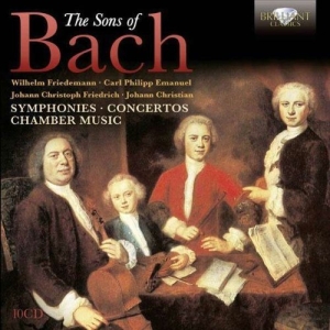 The Sons Of Bach - Symphonies Concertos Chamber Music in der Gruppe CD bei Bengans Skivbutik AB (1004541)