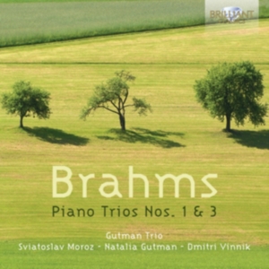 Brahms - Piano Trios No 1&3 in der Gruppe CD bei Bengans Skivbutik AB (1004552)