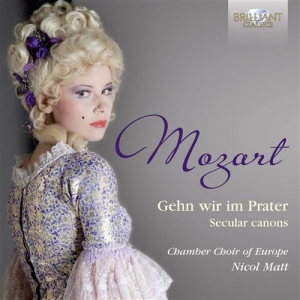 Mozart - Secular Canons in der Gruppe CD bei Bengans Skivbutik AB (1004580)