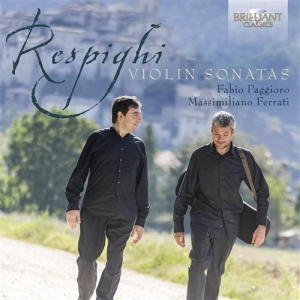 Respighi - Violin Sonatas in der Gruppe CD bei Bengans Skivbutik AB (1004593)