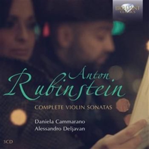 Rubinstein - Complete Violin Sonatas in der Gruppe CD bei Bengans Skivbutik AB (1004595)