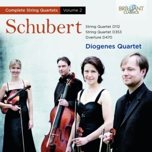 Schubert - Complete String Quartet Vol 2 in der Gruppe CD bei Bengans Skivbutik AB (1004601)