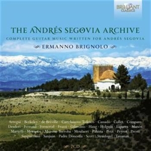 Brignolo Ermanno - The Andres Segovia Archive in der Gruppe CD bei Bengans Skivbutik AB (1004621)