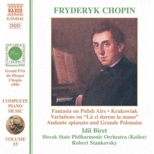 Chopin Frederic - Chopin Piano Music Vol 15 in der Gruppe CD bei Bengans Skivbutik AB (1006069)
