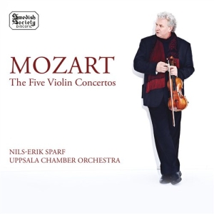 Nils-Erik Sparf Uppsala Chamber Or - The Five Violine Consertos in der Gruppe CD bei Bengans Skivbutik AB (1006204)