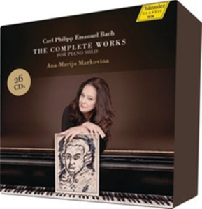 Cpe Bach - The Complete Piano Works in der Gruppe CD bei Bengans Skivbutik AB (1006243)