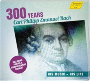 Cpe Bach - 300 Years in der Gruppe CD bei Bengans Skivbutik AB (1006244)