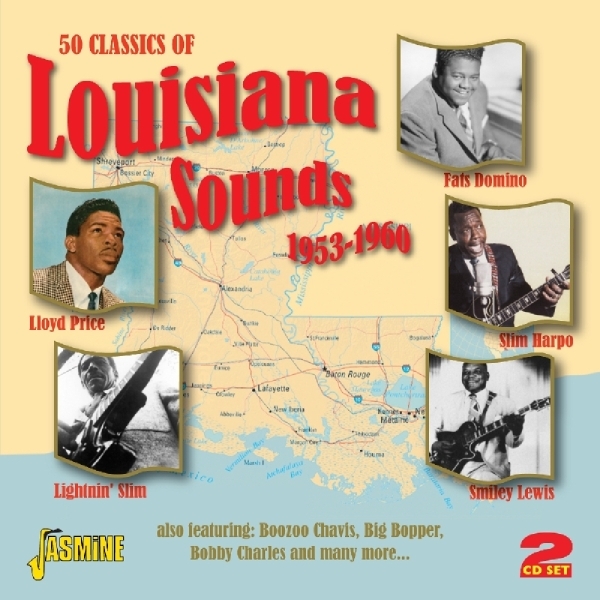 V/A - 50 Classics Of Louisiana Sounds 1953-1960 in der Gruppe CD / Bestseller bei Bengans Skivbutik AB (1008154)
