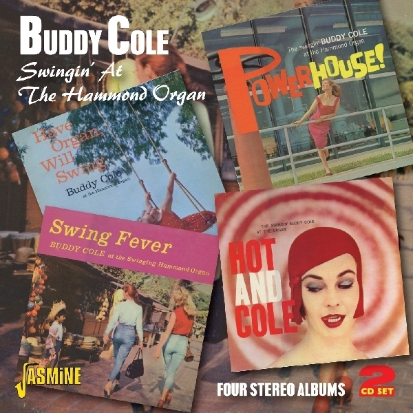Buddy Cole - Swingin'at The Hammond Organ - Four Stereo Albums in der Gruppe CD / Bestseller bei Bengans Skivbutik AB (1008169)