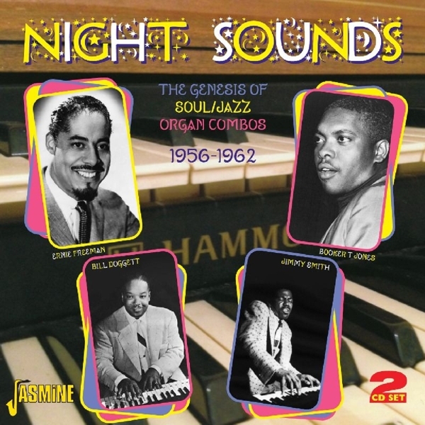 Various - Night Sounds. Genesis Fo Soul/Jazz Organ Combos in der Gruppe CD / Bestseller bei Bengans Skivbutik AB (1008220)