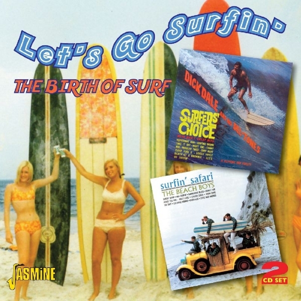 V/A - Let's Go Surfin'- Birth Of Surf in der Gruppe CD / Pop bei Bengans Skivbutik AB (1008661)