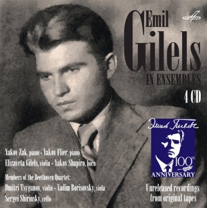 Gilels - In Ensembles in der Gruppe CD bei Bengans Skivbutik AB (1010173)