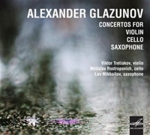 Glazunov - Concertos in der Gruppe CD bei Bengans Skivbutik AB (1010174)