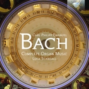 Cpe Bach - Organ Music in der Gruppe CD bei Bengans Skivbutik AB (1016806)