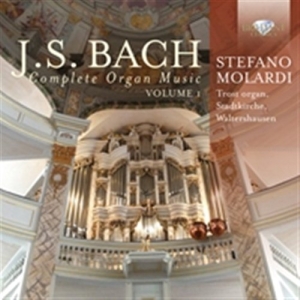 Js Bach - Organ Music Vol 1 in der Gruppe CD bei Bengans Skivbutik AB (1016812)