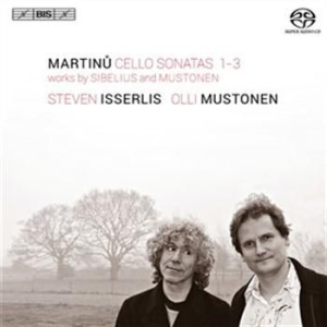 Martinu / Sibelius / Mustonen - Works For Cello And Piano (Sac D) in der Gruppe MUSIK / SACD / Klassiskt bei Bengans Skivbutik AB (1016868)