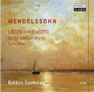 Mendelssohn - Songs Without Words in der Gruppe CD bei Bengans Skivbutik AB (1017691)