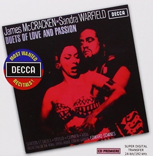 Warfield Sandra & Mccracken James - Duets Of Love And Passion in der Gruppe CD / Klassiskt bei Bengans Skivbutik AB (1021424)