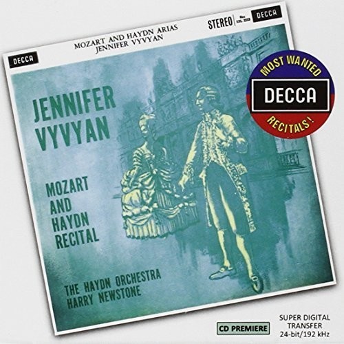 Vyvyan Jennifer - Mozart & Haydn Recital in der Gruppe CD / Klassiskt bei Bengans Skivbutik AB (1021430)