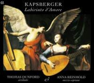 Kapsberger - Labirinto D Amore in der Gruppe CD bei Bengans Skivbutik AB (1025759)