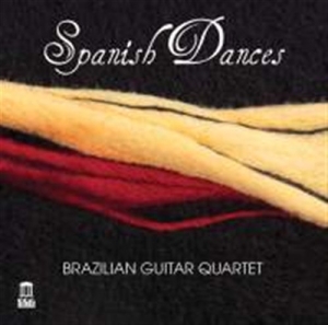Brazilian Guitar Quartet - Spanish Guitar in der Gruppe CD bei Bengans Skivbutik AB (1025765)