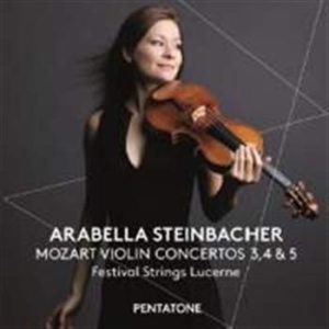 Mozart - Violin Concertos 3-5 in der Gruppe MUSIK / SACD / Klassiskt bei Bengans Skivbutik AB (1025821)