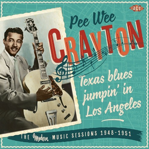 Crayton Pee Wee - Texas Blues Jumpin' In Los Angeles: in der Gruppe CD / Jazz/Blues bei Bengans Skivbutik AB (1026152)
