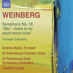 Weinberg - Symphony No 18 in der Gruppe CD bei Bengans Skivbutik AB (1027285)