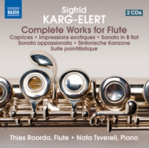 Karg-Elert - Flute Works in der Gruppe CD bei Bengans Skivbutik AB (1027291)