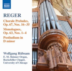 Reger - Organ Works Vol 15 in der Gruppe CD bei Bengans Skivbutik AB (1027293)