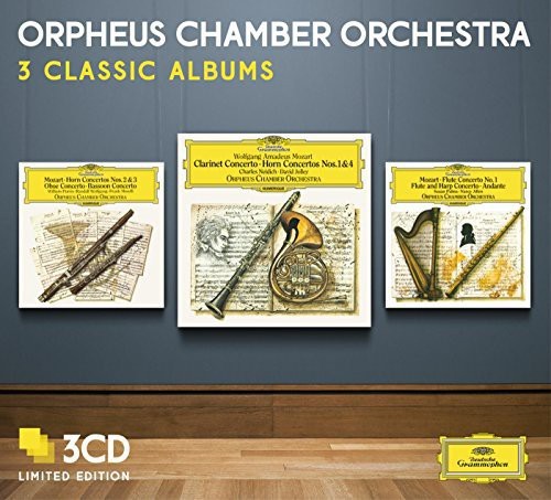 Orpheus Chamber Orchestra - Three Classic Albums in der Gruppe CD / Klassiskt bei Bengans Skivbutik AB (1033923)