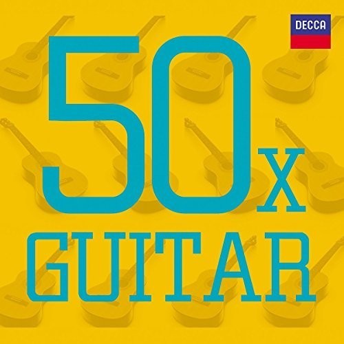 Blandade Artister - 50 X Guitar (3Cd) in der Gruppe CD / Klassiskt bei Bengans Skivbutik AB (1039266)