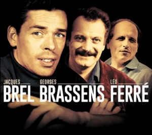 Brel Jacques George Brassens Leo - Jacques - George - Leo in der Gruppe CD bei Bengans Skivbutik AB (1044854)