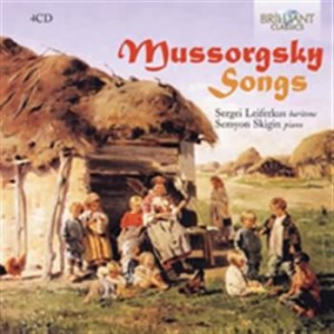 Mussorgsky Modest - Songs in der Gruppe CD bei Bengans Skivbutik AB (1047186)