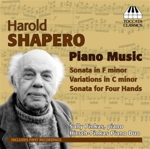Shapero - Piano Music in der Gruppe CD bei Bengans Skivbutik AB (1047220)