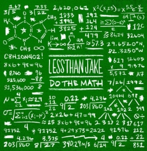 Less Than Jake - Do The Math in der Gruppe VINYL bei Bengans Skivbutik AB (1049806)