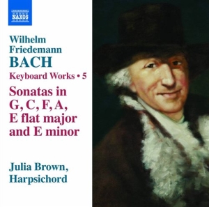 Wf Bach - Keyboard Works Vol 5 in der Gruppe CD bei Bengans Skivbutik AB (1054233)