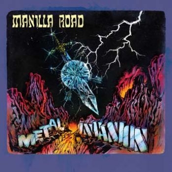 Manilla Road - Metal/Invasion in der Gruppe CD / Hårdrock/ Heavy metal bei Bengans Skivbutik AB (1054258)