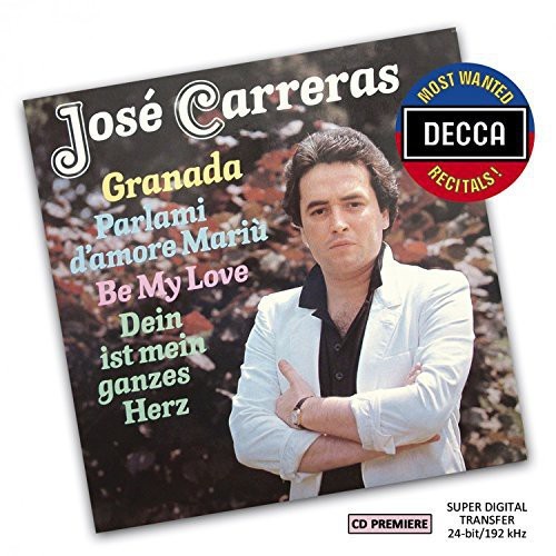 Carreras José - Granada in der Gruppe CD / Klassiskt bei Bengans Skivbutik AB (1055025)