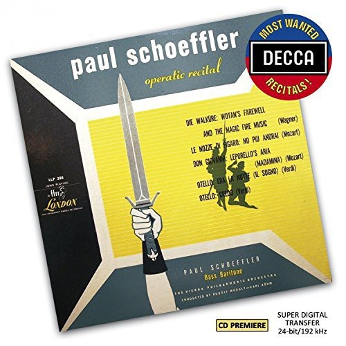 Schöffler Paul - Operatic Recital in der Gruppe CD / Klassiskt bei Bengans Skivbutik AB (1055046)