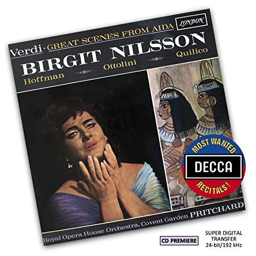 Birgit Nilsson - Verdi - Great Scenes From Aida in der Gruppe CD / Klassiskt bei Bengans Skivbutik AB (1055050)