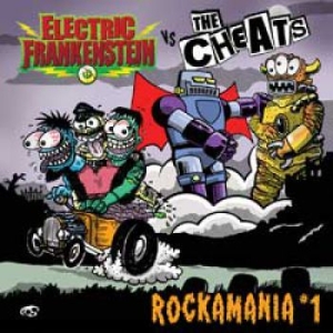 Electric Frankenstein/The Cheats - Rockamania I in der Gruppe VINYL bei Bengans Skivbutik AB (1057313)