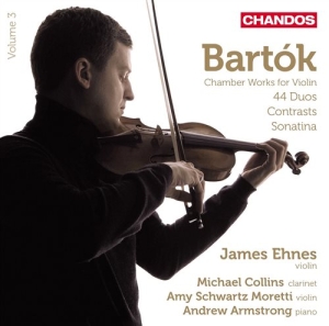 Bartok - Chamber Works For Violin Vol 3 in der Gruppe CD bei Bengans Skivbutik AB (1058001)