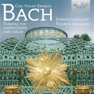 Cpe Bach - Sonatas For Harpsichord And Violin in der Gruppe CD bei Bengans Skivbutik AB (1058007)