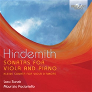 Hindemith - Sonatas For Viola And Piano in der Gruppe CD bei Bengans Skivbutik AB (1058011)