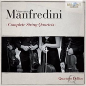 Manfredini - Complete String Quartets in der Gruppe CD bei Bengans Skivbutik AB (1058013)