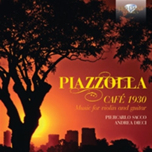 Piazzolla - Cafe 1930 in der Gruppe CD bei Bengans Skivbutik AB (1058016)