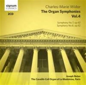Widor - The Organ Symphonies Vol 4 in der Gruppe CD / Klassiskt bei Bengans Skivbutik AB (1058060)