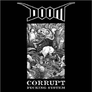 Doom - Corrupt Fucking System in der Gruppe VINYL bei Bengans Skivbutik AB (1058131)